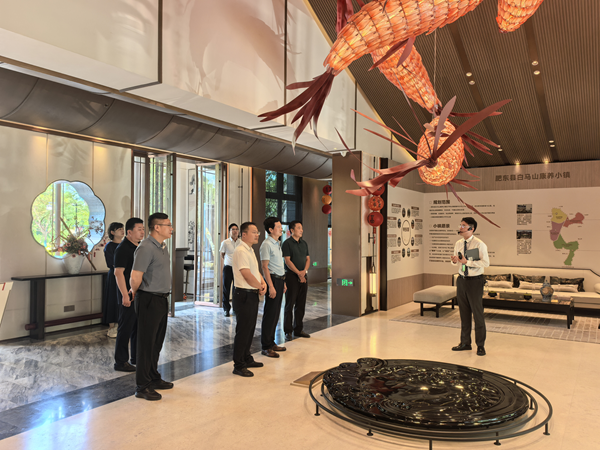 壽縣縣委常委、副縣長房鯤鵬一行到訪省健康養老公司